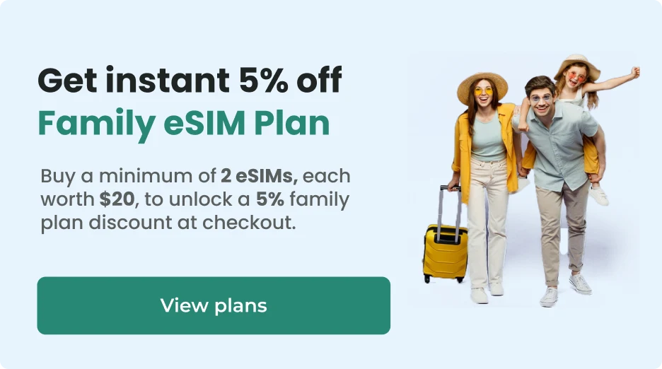 Family eSIM Banner