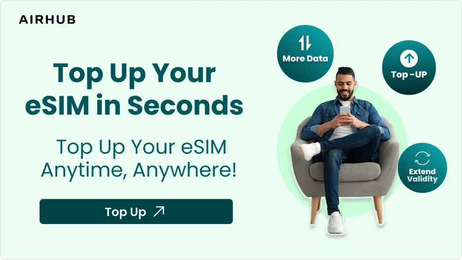 Top Up eSIM Banner